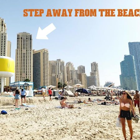 Beachfront - Large Studio In Jbr Rimal 4 Apartment Дубай Екстериор снимка