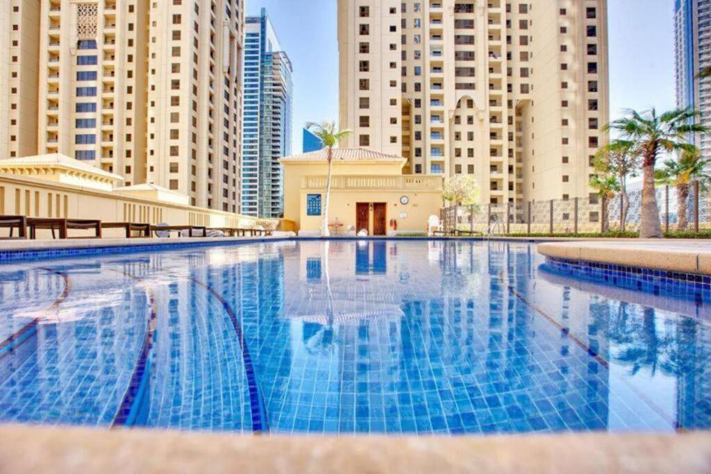 Beachfront - Large Studio In Jbr Rimal 4 Apartment Дубай Екстериор снимка