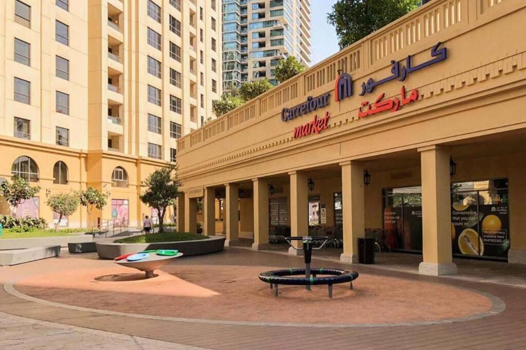 Beachfront - Large Studio In Jbr Rimal 4 Apartment Дубай Екстериор снимка