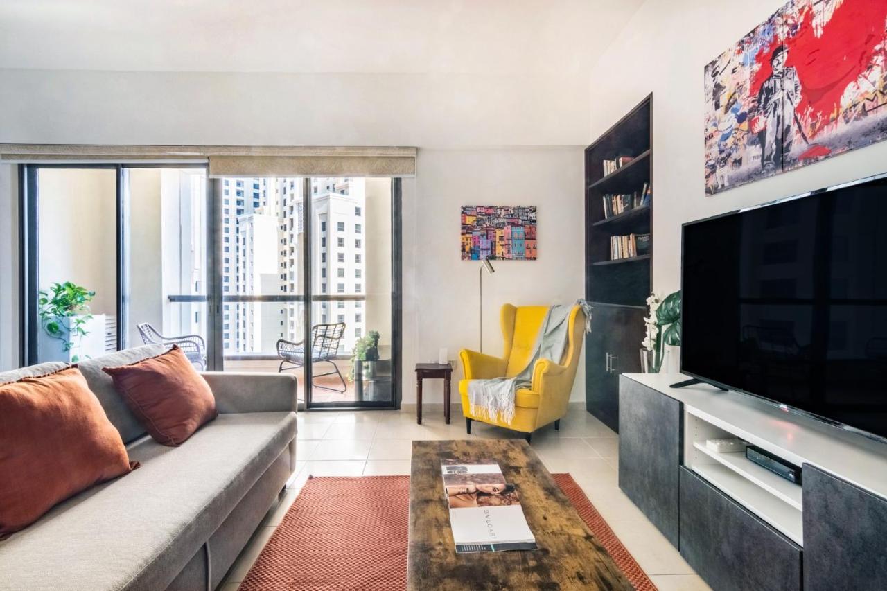 Beachfront - Large Studio In Jbr Rimal 4 Apartment Дубай Екстериор снимка