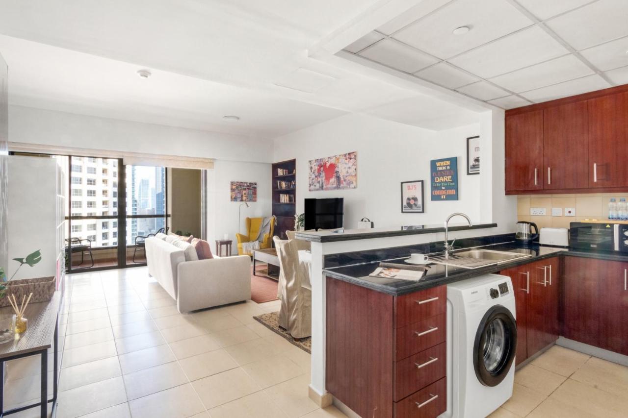 Beachfront - Large Studio In Jbr Rimal 4 Apartment Дубай Екстериор снимка