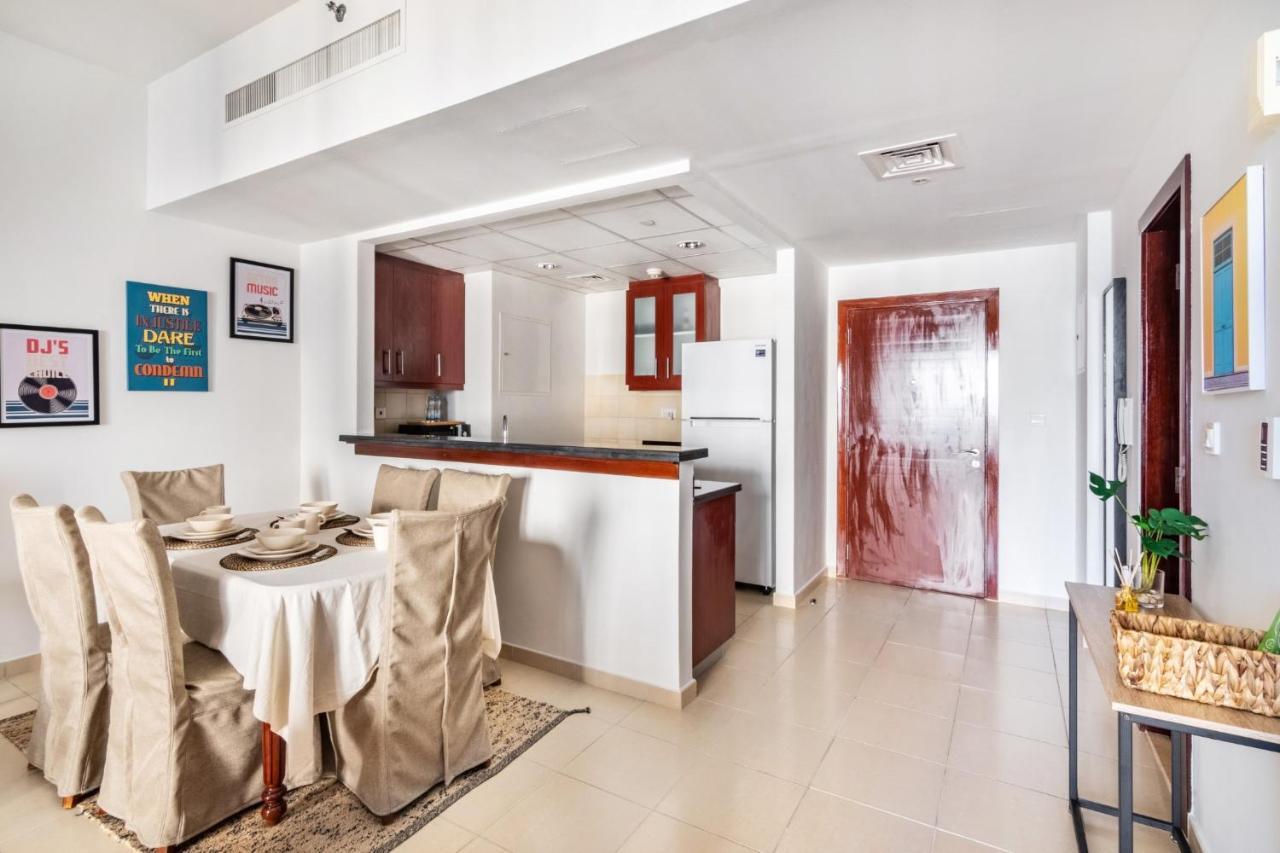 Beachfront - Large Studio In Jbr Rimal 4 Apartment Дубай Екстериор снимка