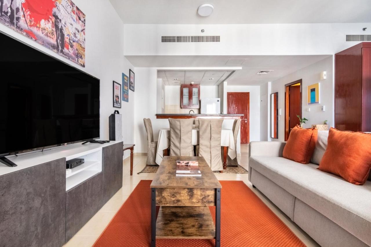 Beachfront - Large Studio In Jbr Rimal 4 Apartment Дубай Екстериор снимка